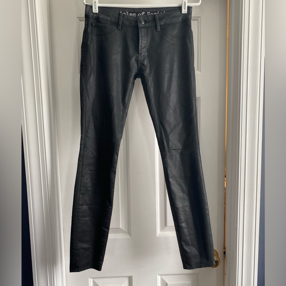 Articles of Society Leather-look Jeans